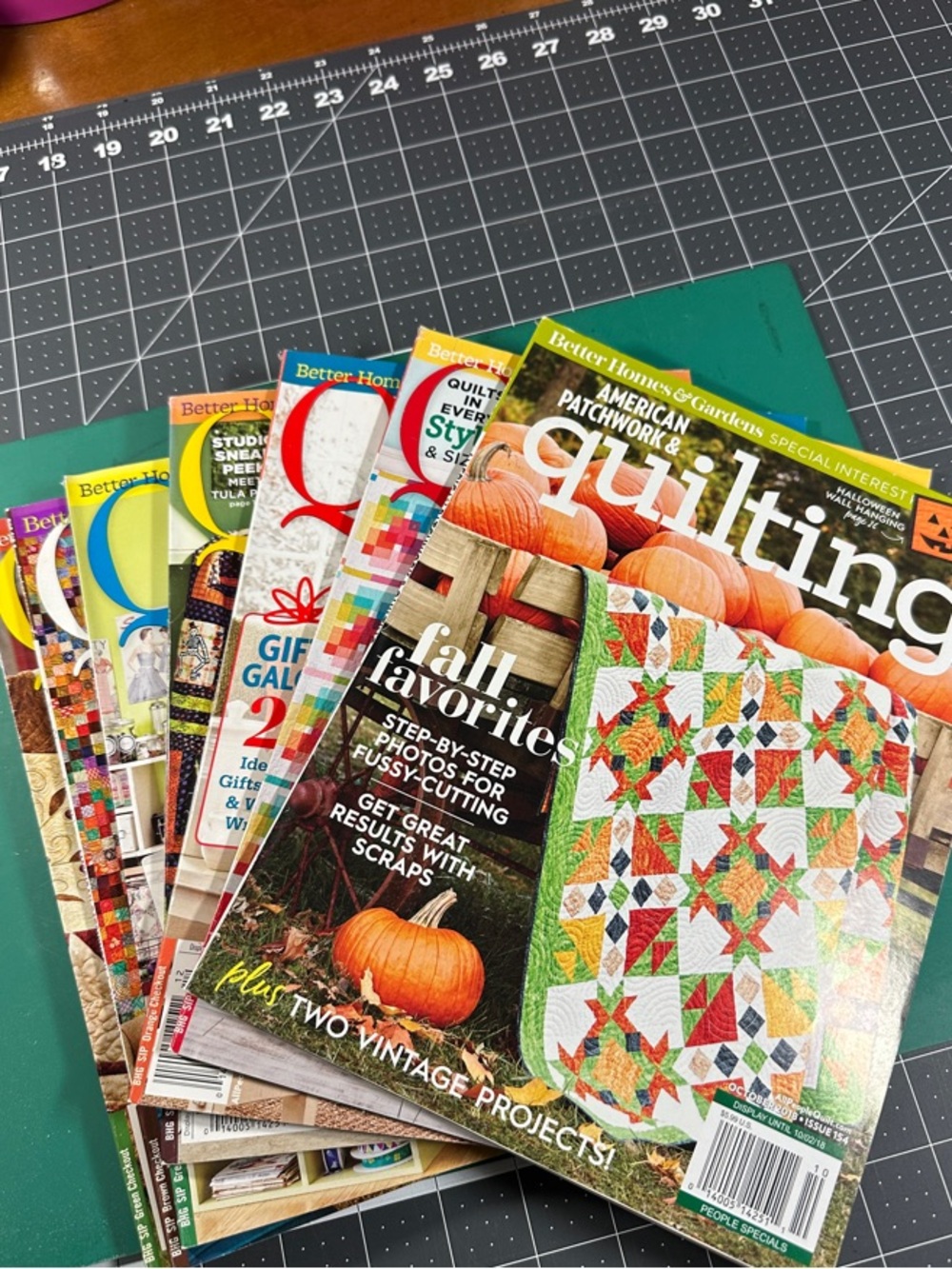 Vintage American Patchwork & Quilting Magazines Lot of 7